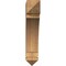Ekena Millwork Thorton Arts & Crafts Smooth Bracket, Western Red Cedar, 5 1/2"W x 24"D x 28"H BKT06X24X28THR03SWR - alternate 4